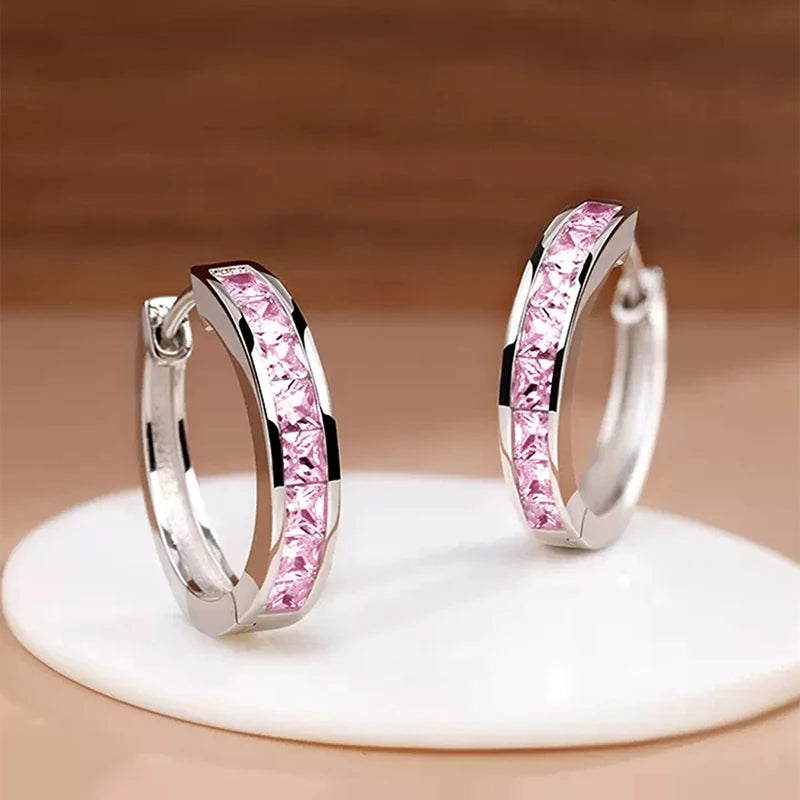 Princess Elegance Hoop Earrings